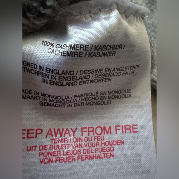 JUMPER 1234 [2] palms cardigan cashmere - Picture 6 of 6